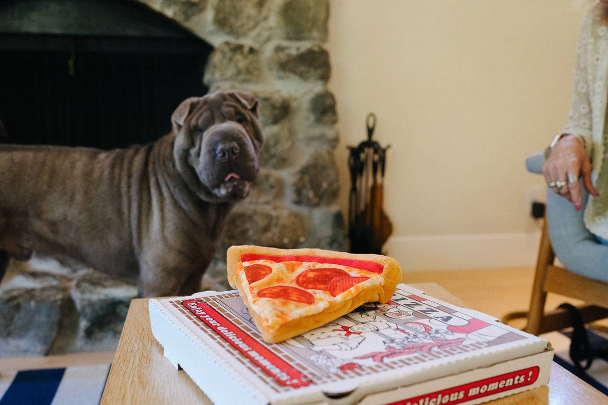 Jouet pour chien P.L.A.Y Snack Attack Puppy-roni Pizza