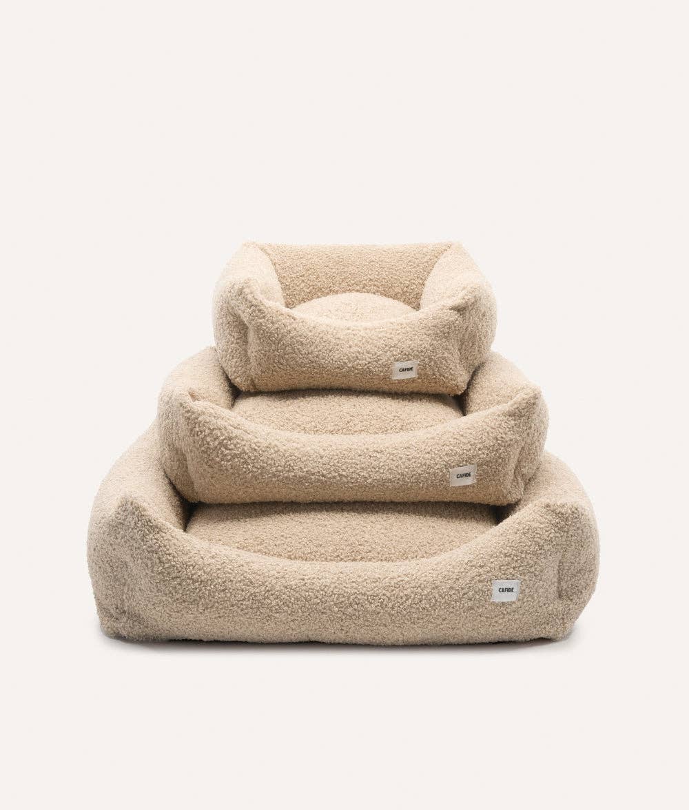 Lit pour chien de bouclette beige, Snozy