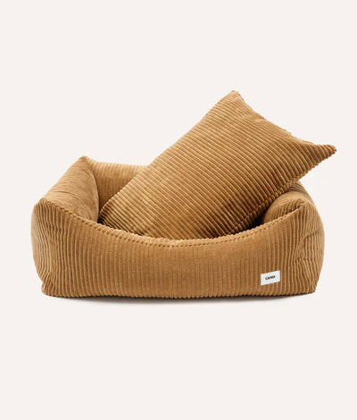 Lit pour chien en velours côtelé Snozy