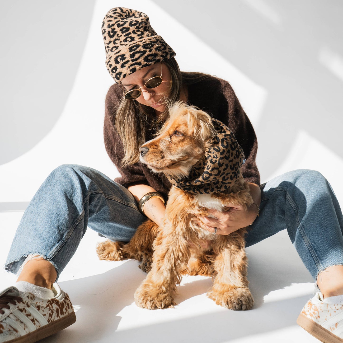 Snood motif léopard
