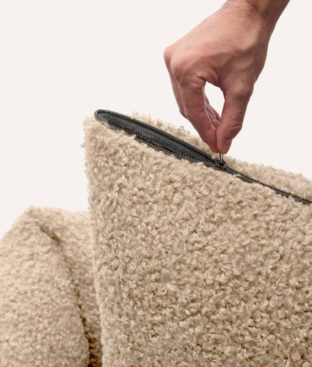 Lit pour chien de bouclette beige, Snozy