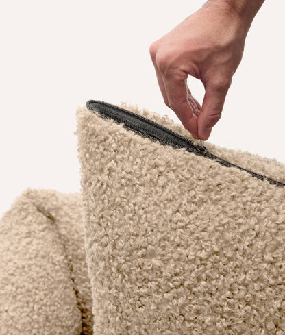 Lit pour chien de bouclette beige, Snozy