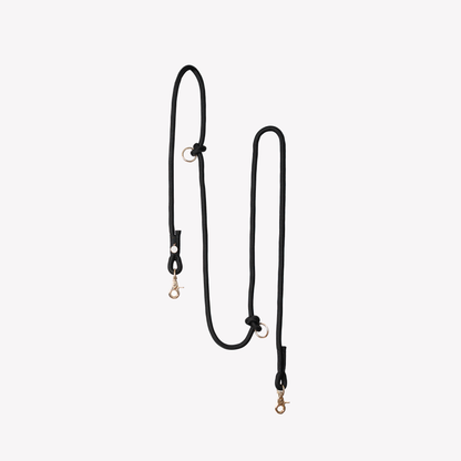 Laisse mains libres - Noir