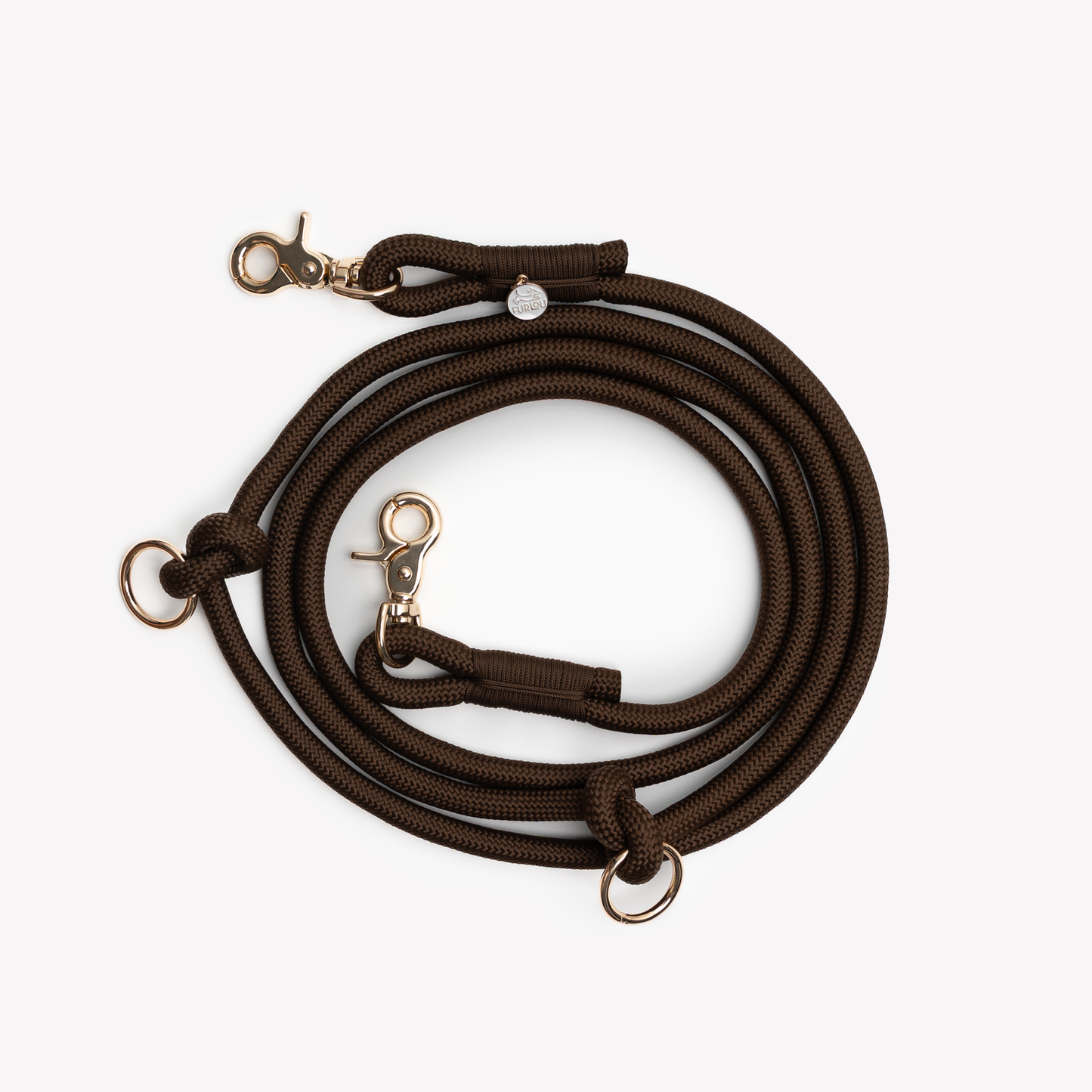 Laisse mains libres - Marron