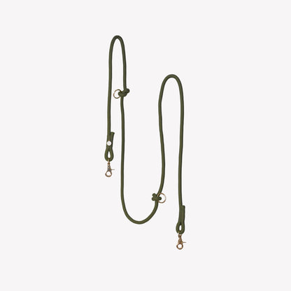 Laisse mains libres - Vert (kaki)