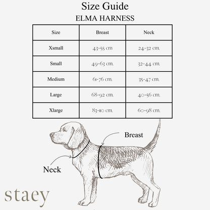 Harnais pour chien Elma | Mocca