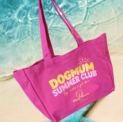 Sac cabas Dogmum Summer Club – Rose fuschia